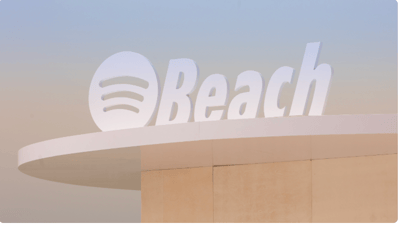 Spotify beach logo image