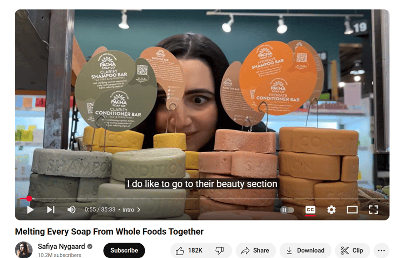 Safiya Nygaard on youtube