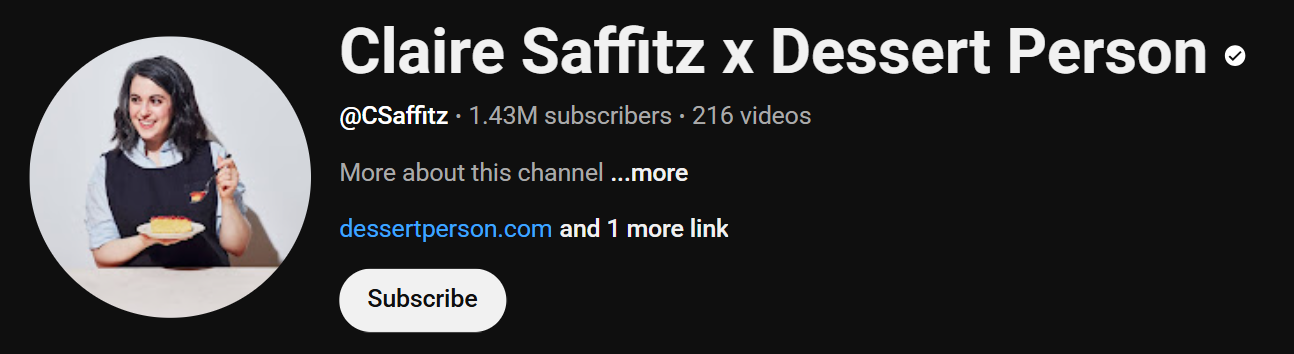 Claire Saffitz - Dessert Person