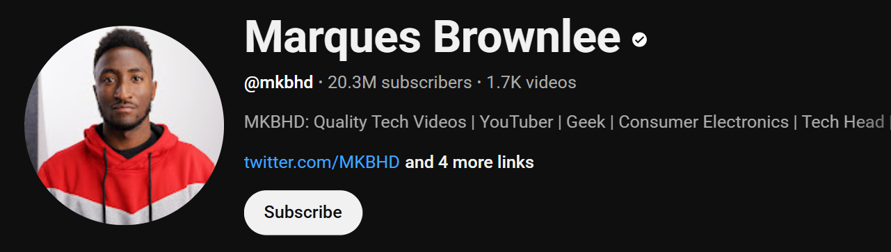 Marques Brownlee MKBHD